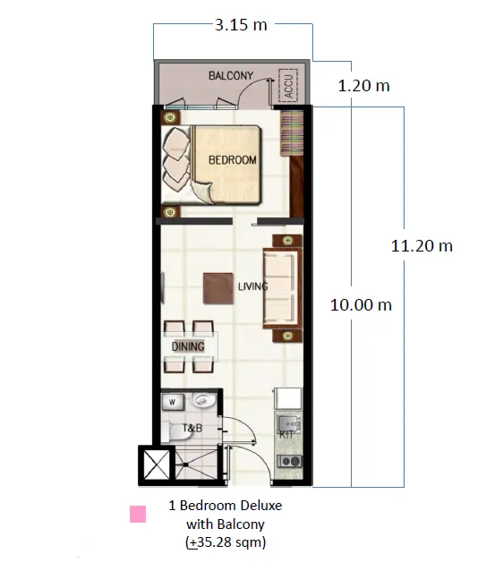 https://manilacondohub-smdc.com/images/properties/green/unit-layouts/05 - GREEN - 1BR deluxe with balcony (+35.28sqm).webp